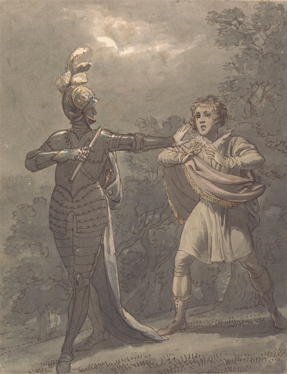 Hamlet ja aave tekijältä William Marshall Craig