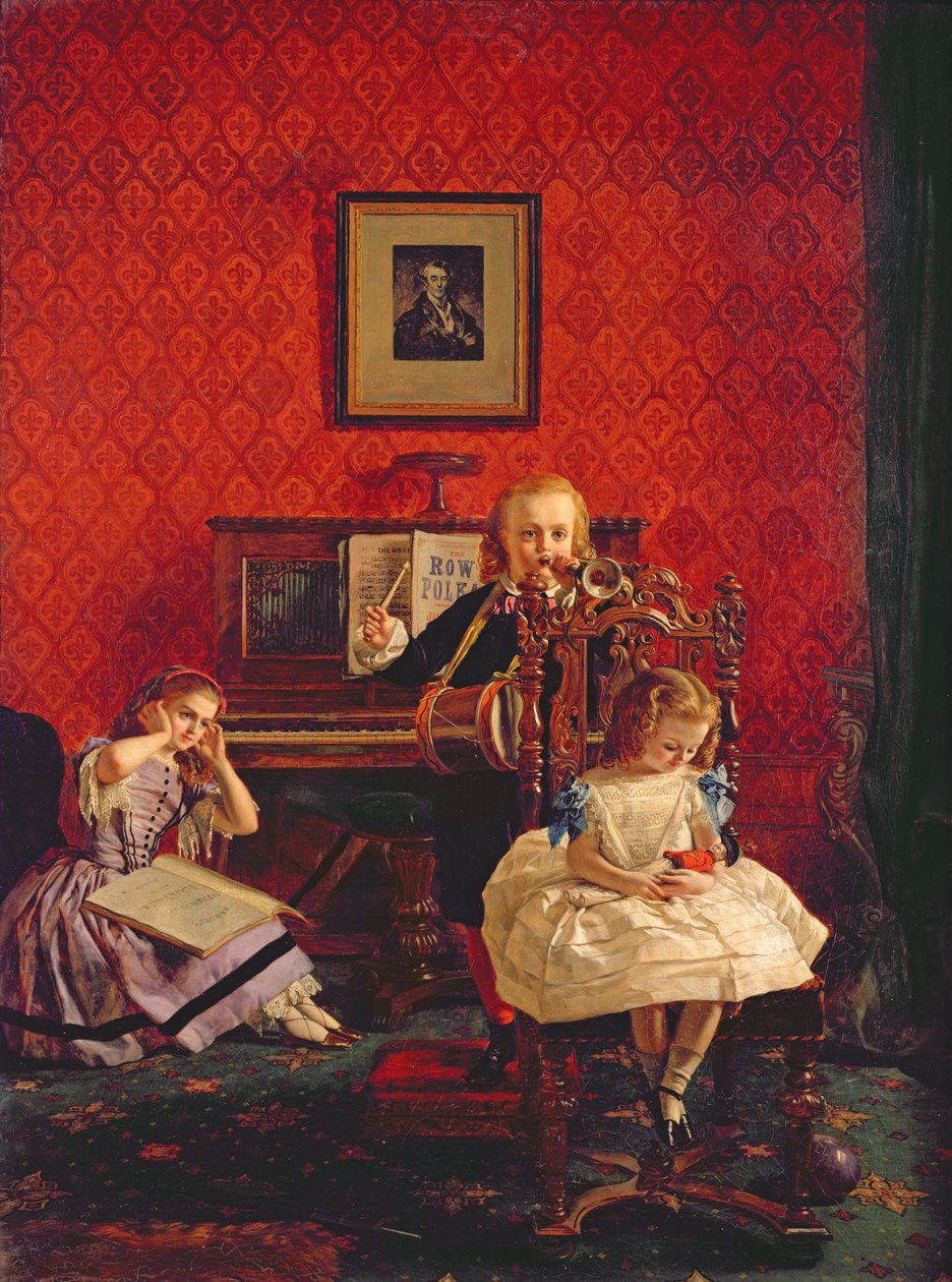 Musiikin viehätysvoima, 1861 tekijältä William Maw Egley