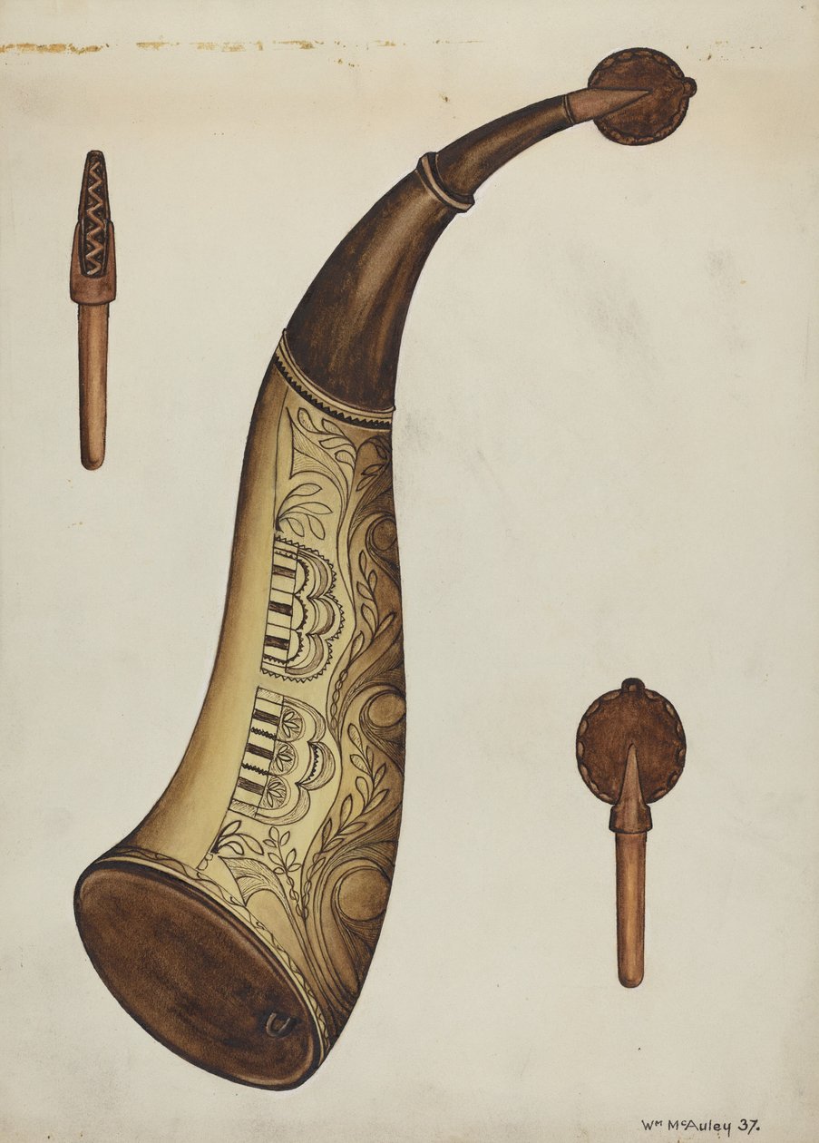 Powder Horn, 1937. tekijältä William McAuley