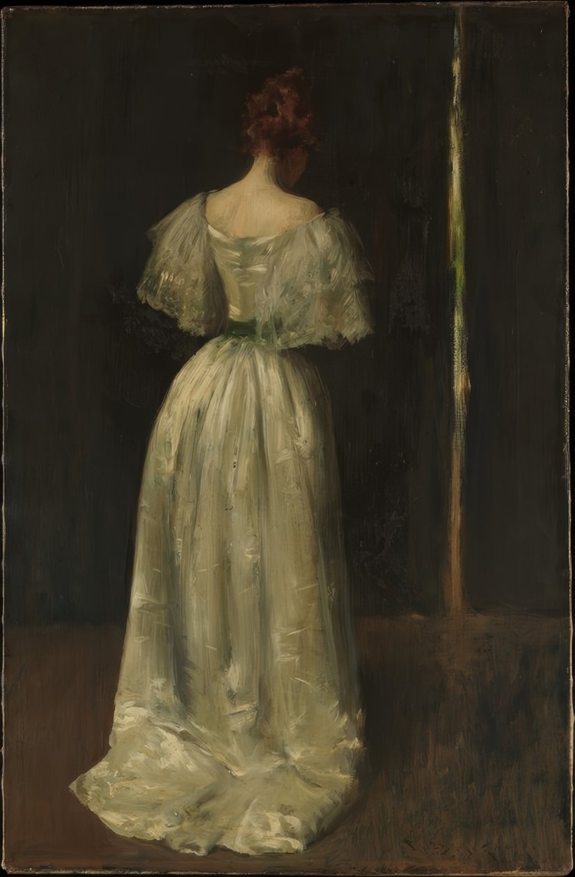 1700-luvun nainen tekijältä William Merritt Chase