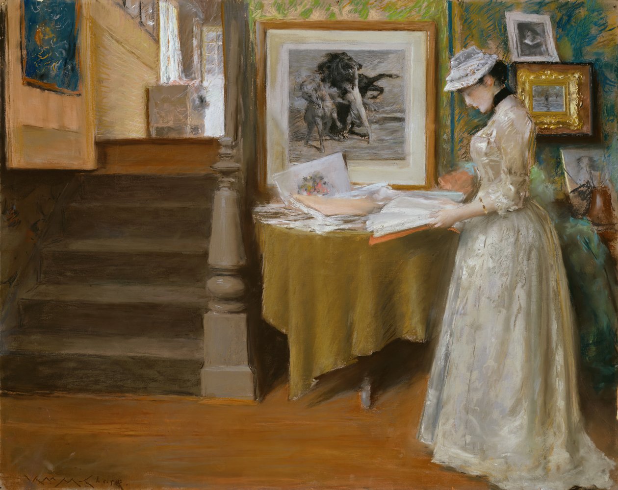 Studiossa, c. 1892-1893. tekijältä William Merritt Chase
