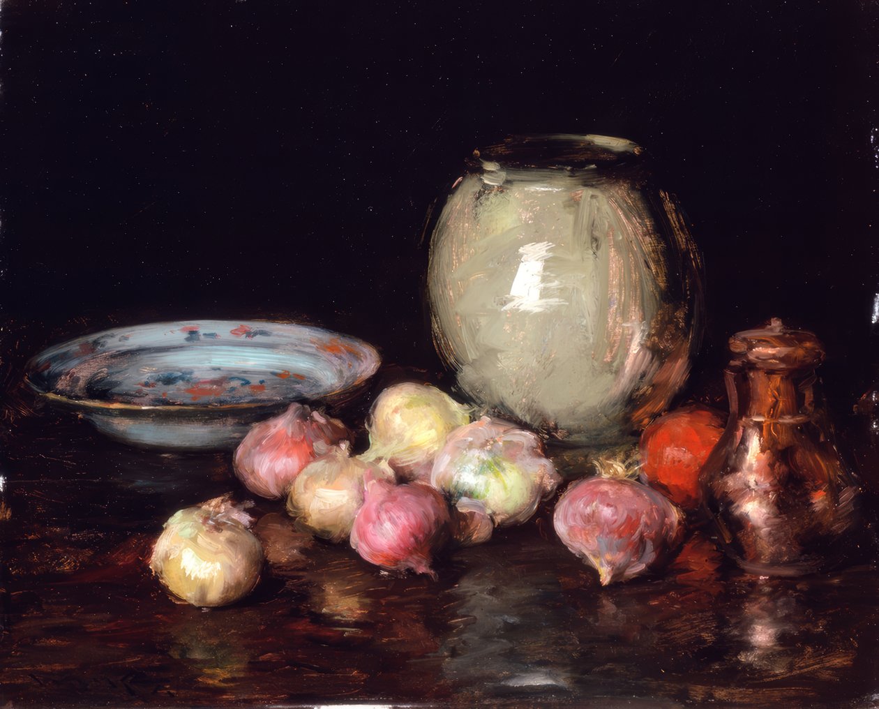 Vain sipulia tekijältä William Merritt Chase