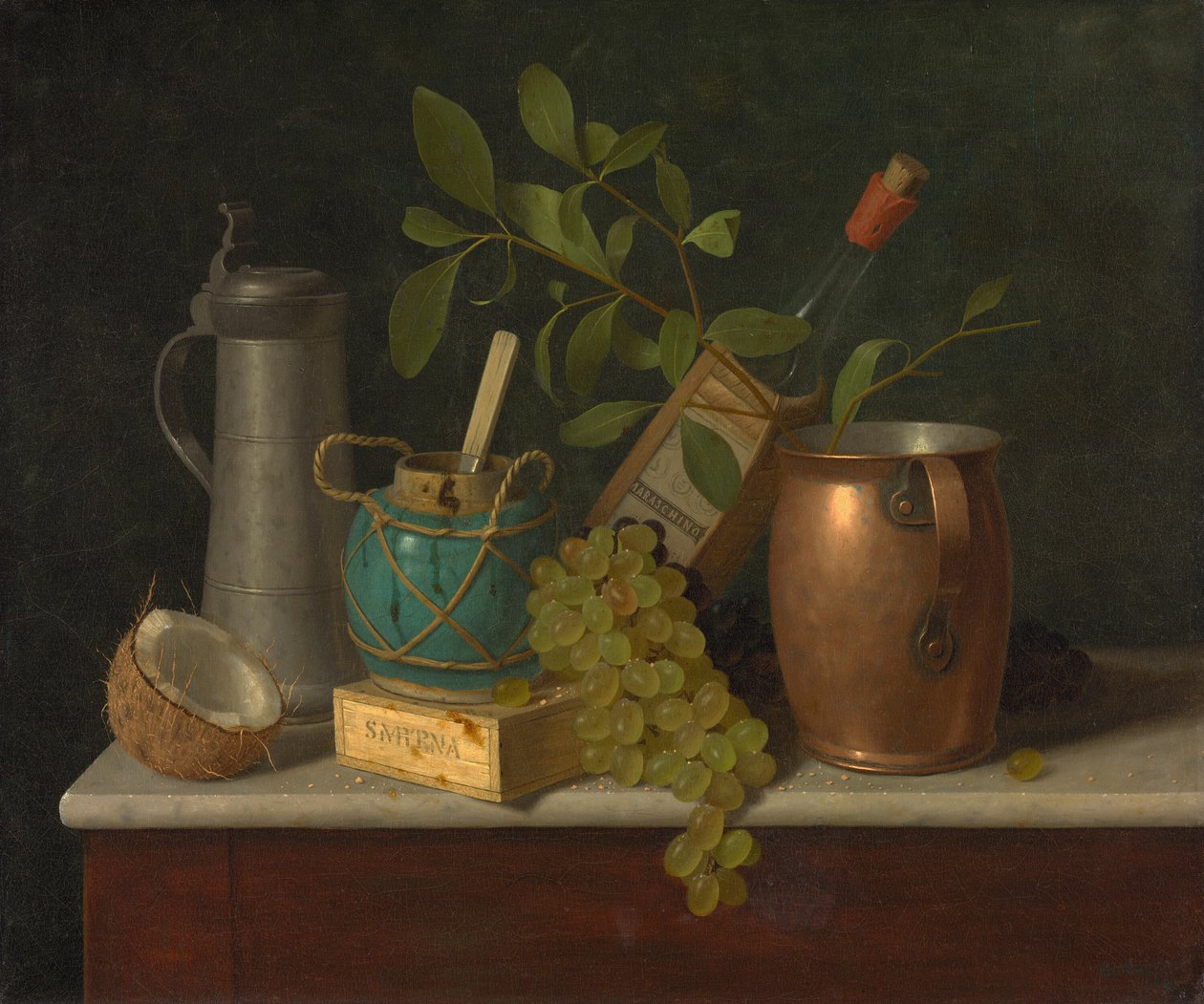 Just jälkiruoka, 1891. tekijältä William Michael Harnett