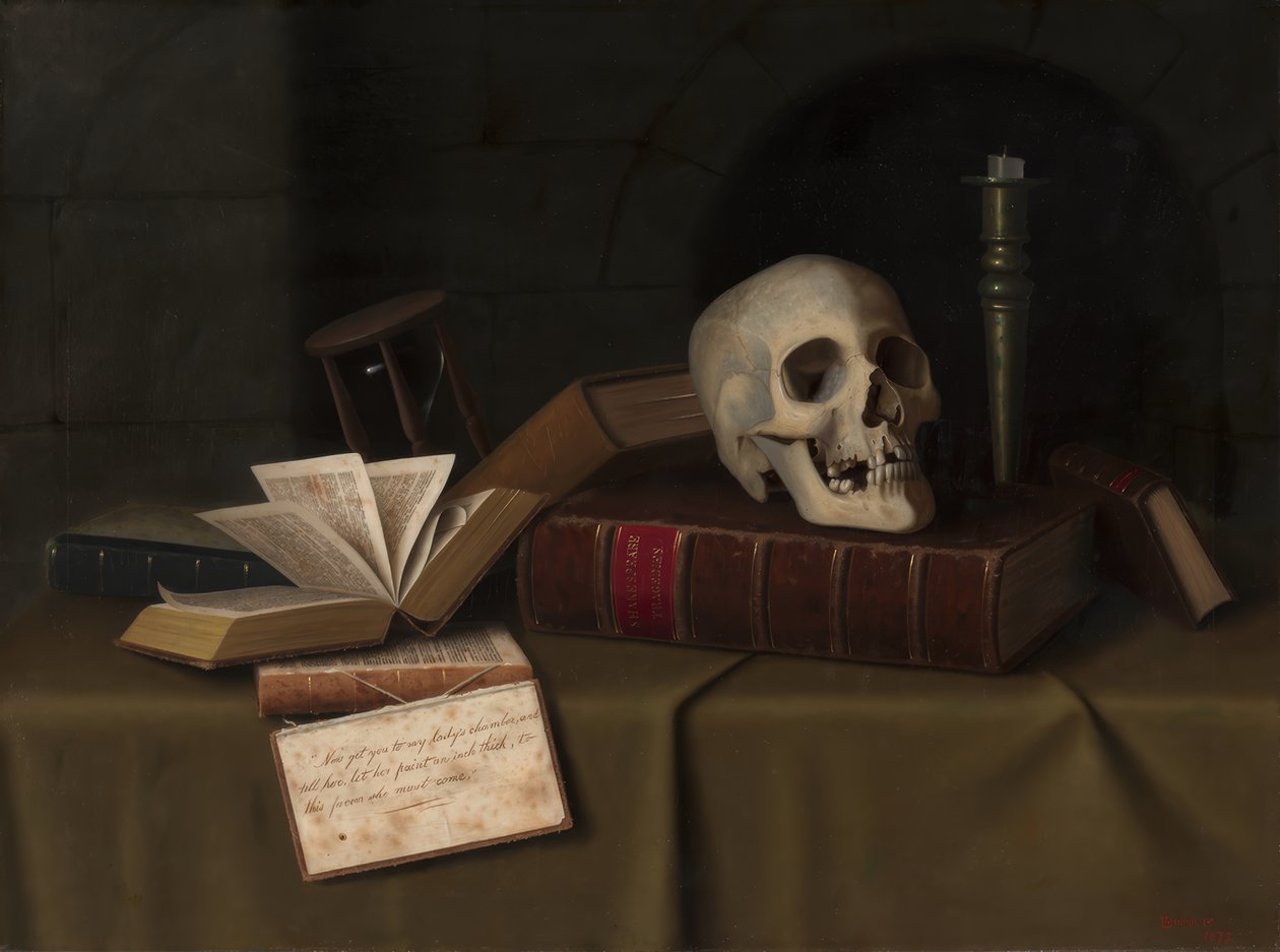 Memento Mori, "Tähän suosioon" tekijältä William Michael Harnett