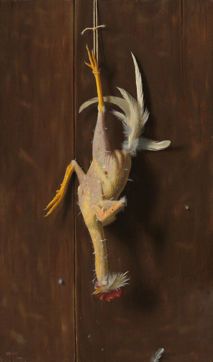 Puhtaiksi kynitty, 1882. tekijältä William Michael Harnett