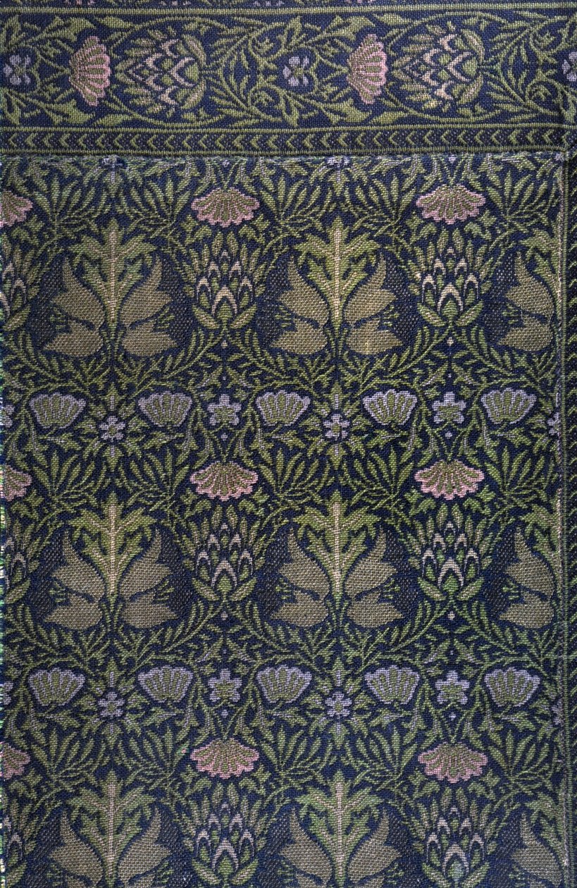 Artisokka. Matto, c. 1880. tekijältä William Morris