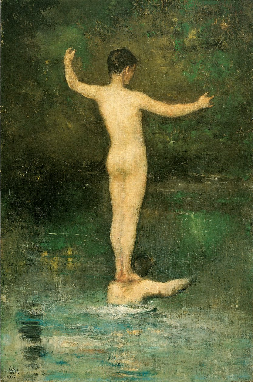 Kylpijät tekijältä William Morris Hunt