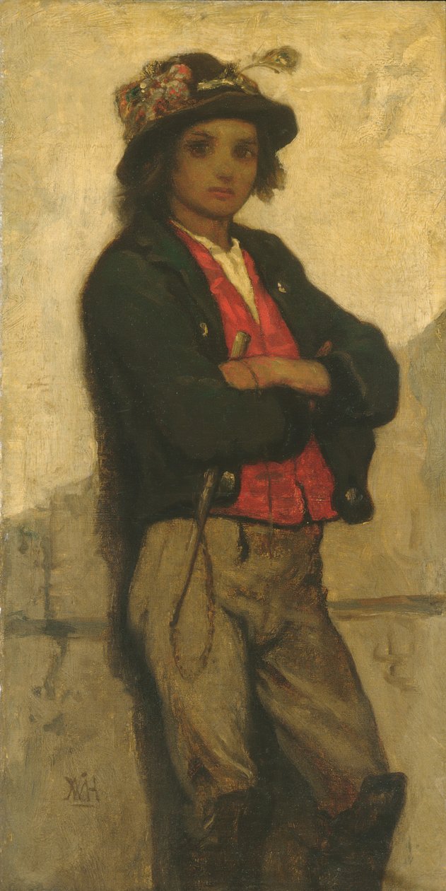 Italialainen poika, 1866. tekijältä William Morris Hunt