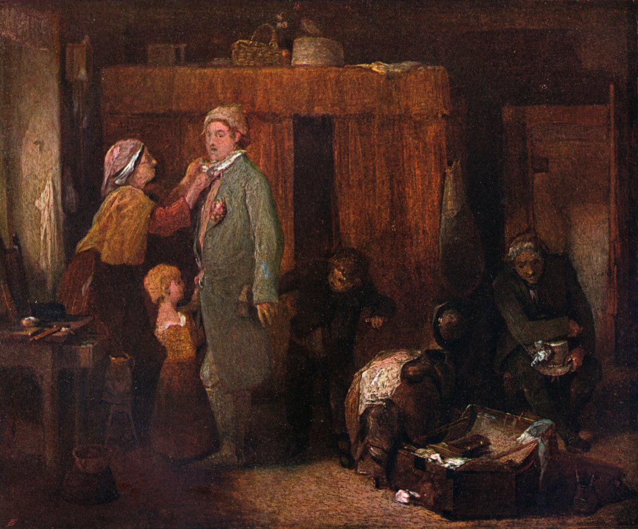 Hääpäivä, 1845 1904 tekijältä William Mulready