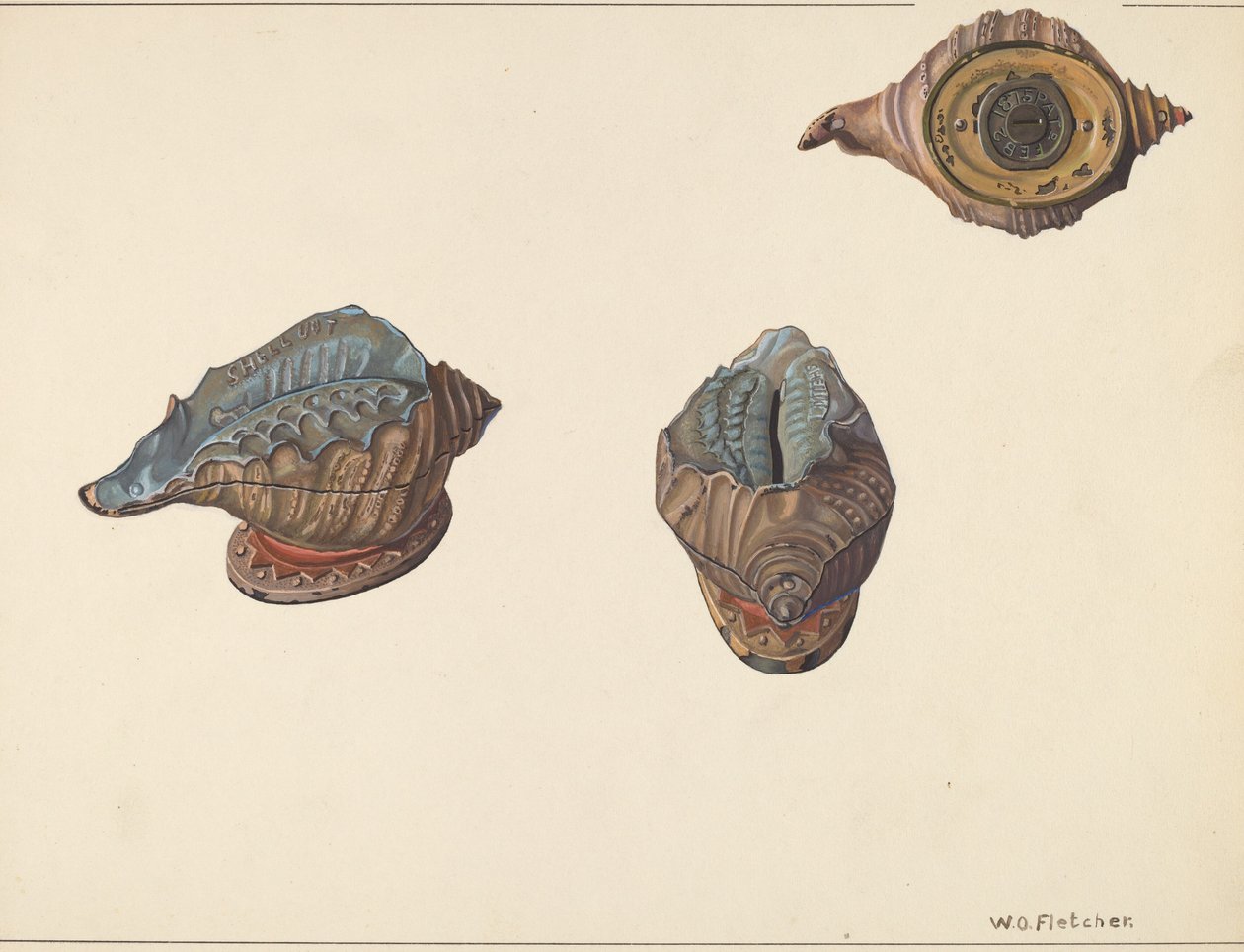 Shell Out Bank, c. 1938. tekijältä William O. Fletcher