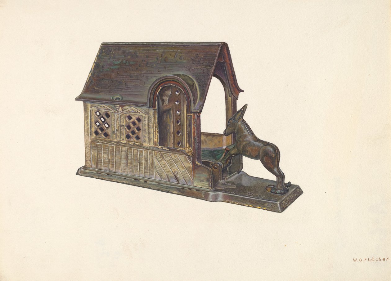 Toy Bank, c. 1940. tekijältä William O. Fletcher