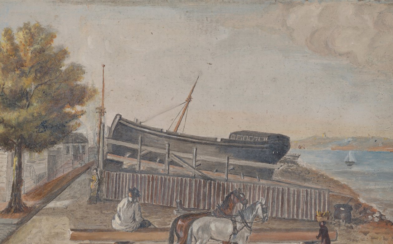 Bergin telakka, 1870-luku. tekijältä William P. Chappel
