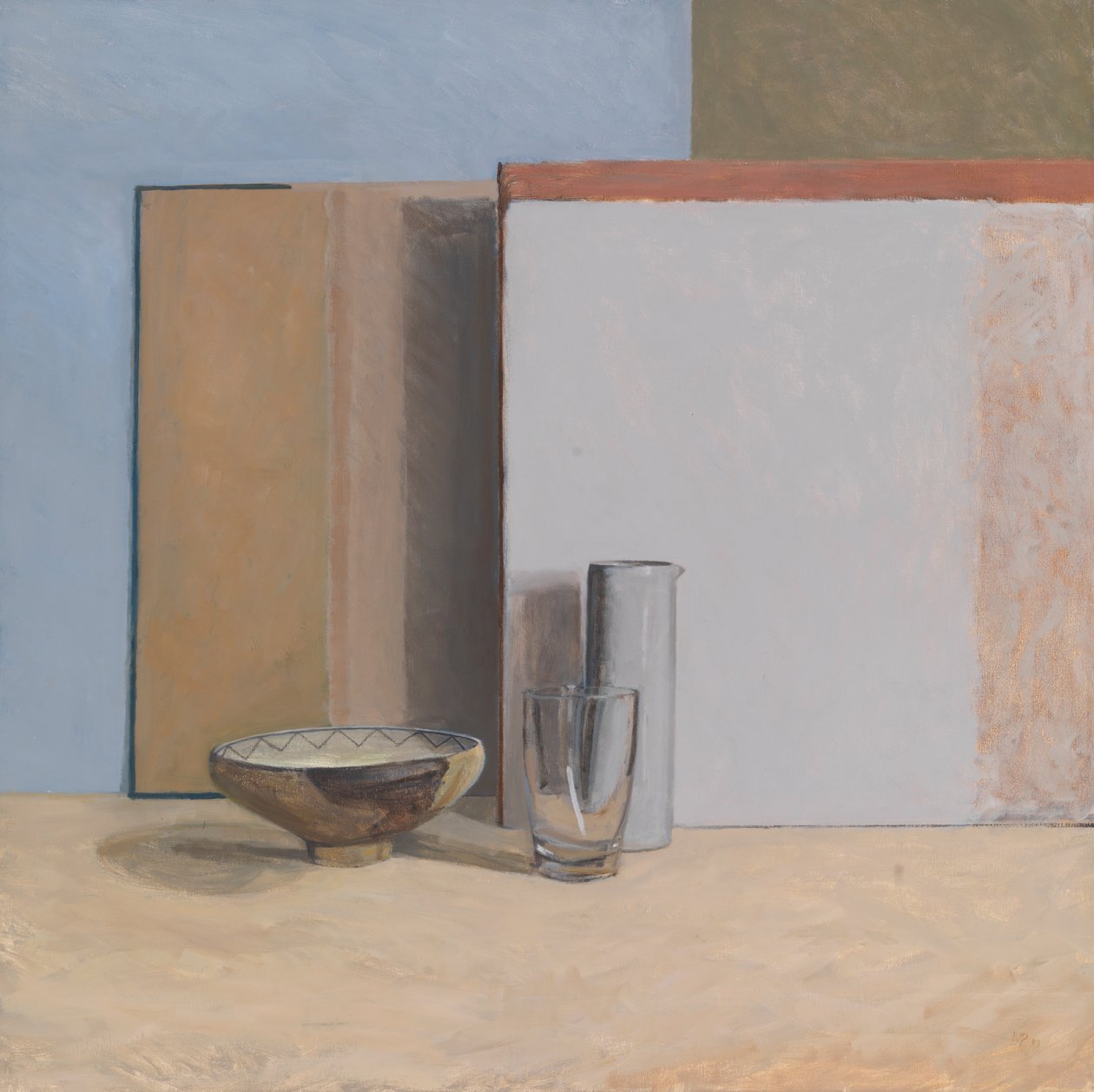 Perulainen kulho 03 (öljy paneelille) tekijältä William Packer