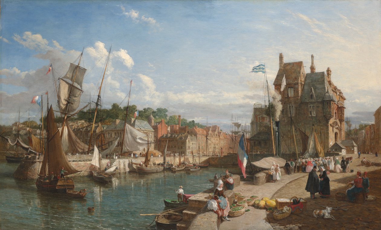 Honfleur, Normandia tekijältä William Parrott