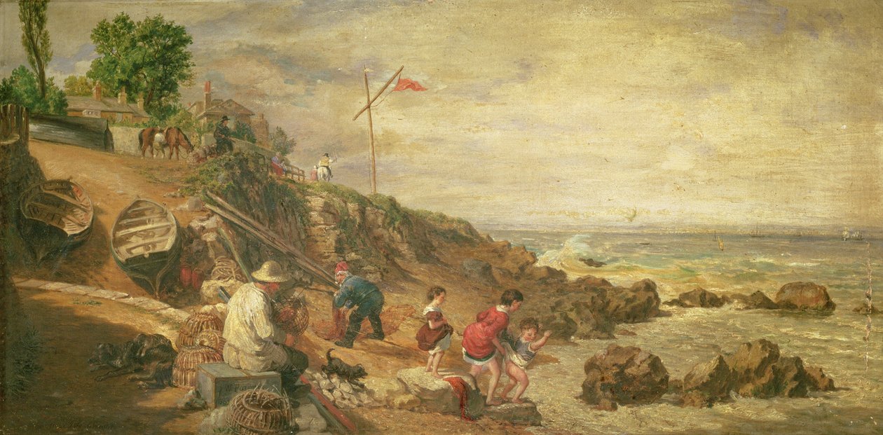 Sea View, Isle of Wight, 1865 tekijältä William Parrott