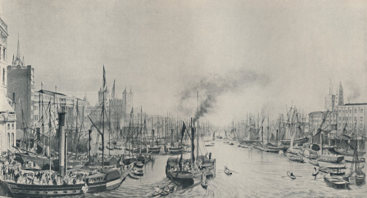 Allas: Steamer Trips, 1841, 1920 tekijältä William Parrott