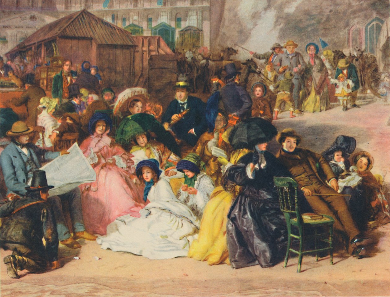 Ramsgate Sands, 1854, 1948. tekijältä William Powell Frith