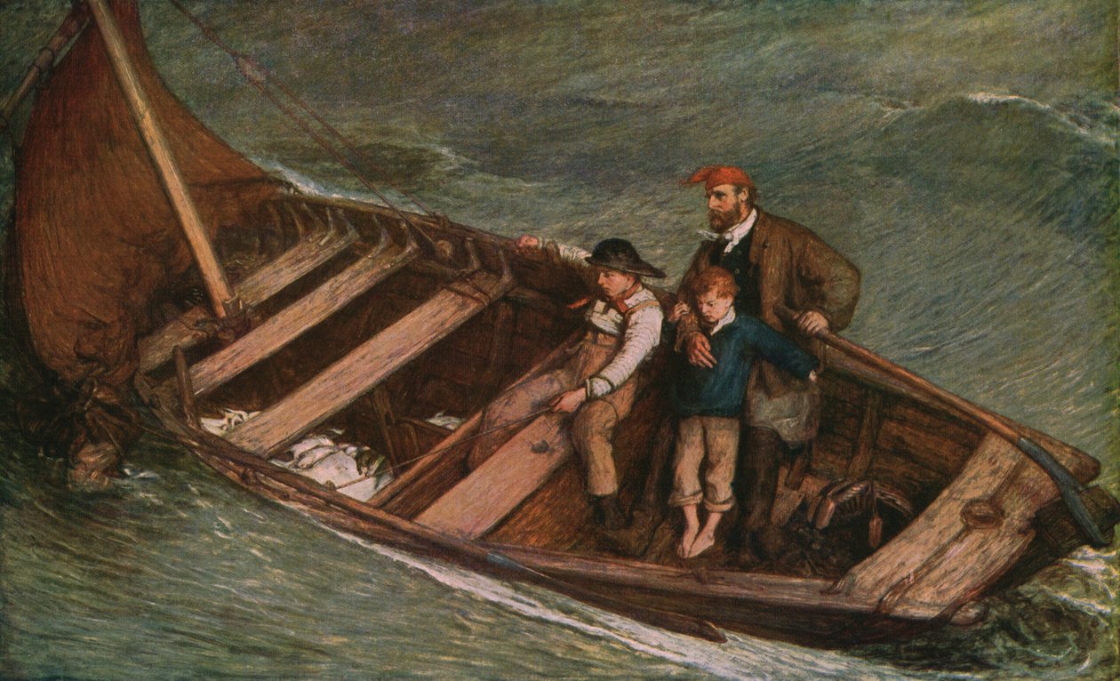 Toilers of the Sea, 1870, c1930. tekijältä William Quiller Orchardson