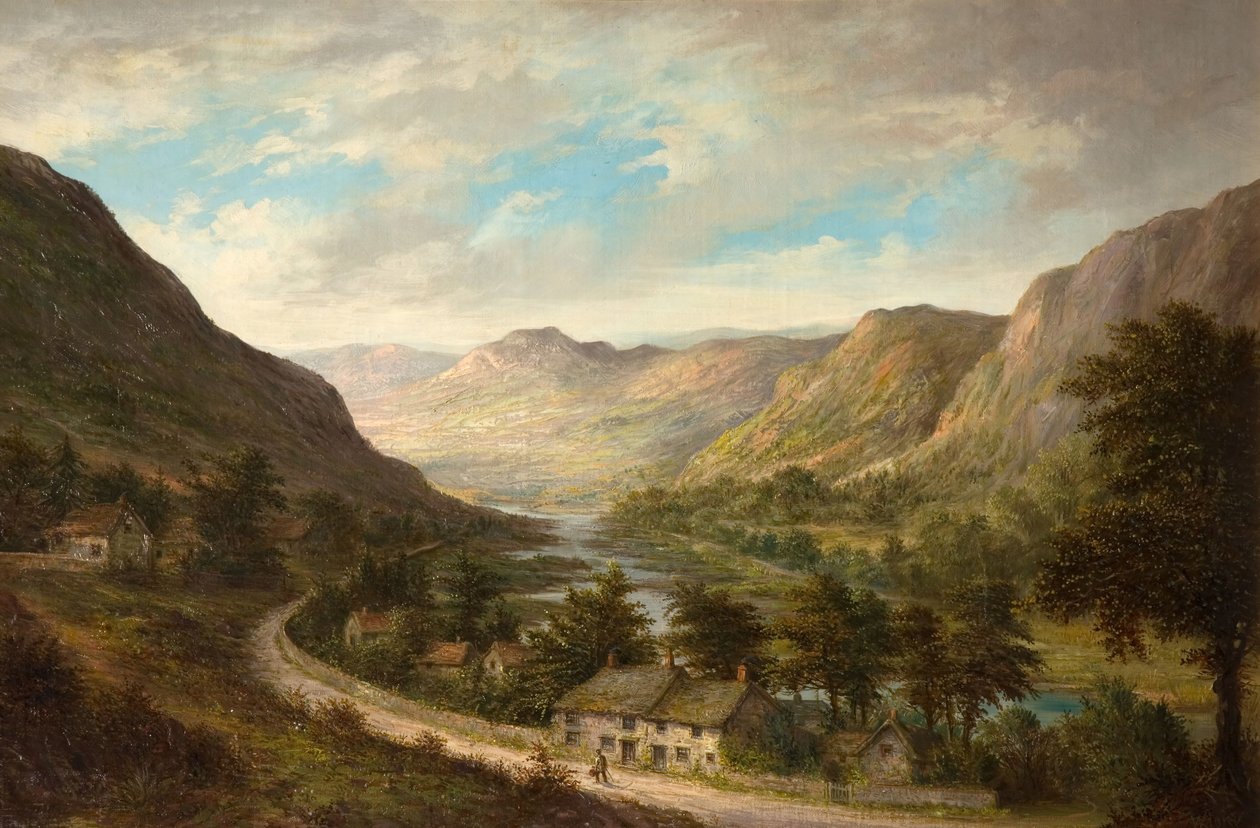 Elan Valley, Radnorshire, 1893. tekijältä William R. Stone
