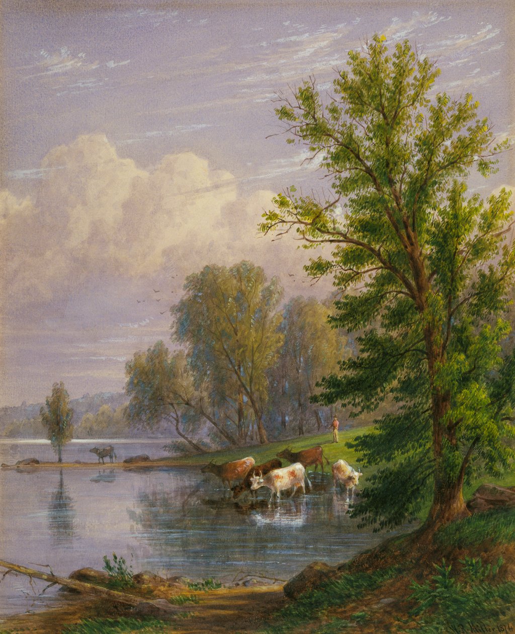 Nimetön, 1874. tekijältä William Rickarby Miller
