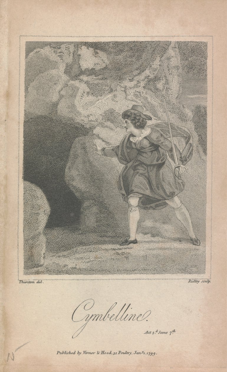 Cymbeline, Act II, Sc. 7 tekijältä William Ridley
