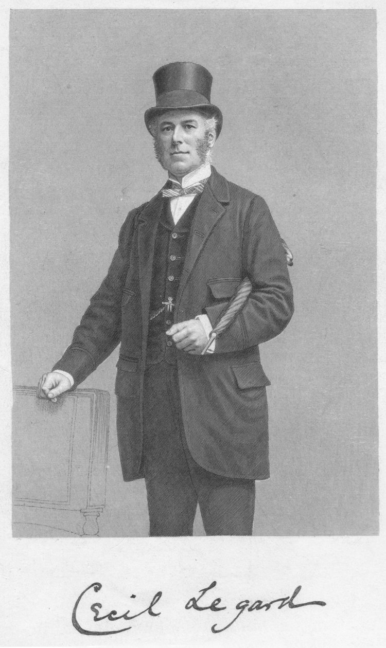 Cecil Legard, 1893. tekijältä William Roffe
