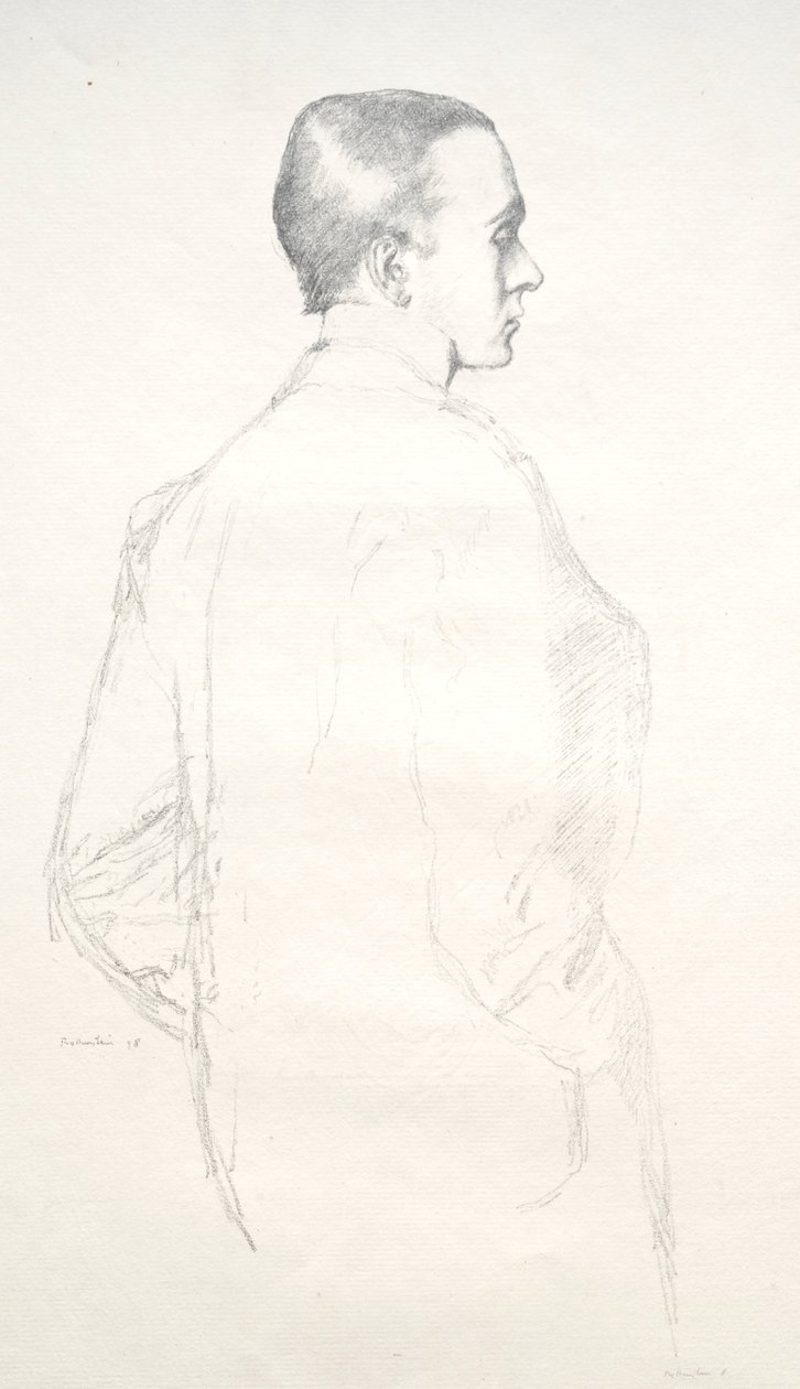 Max Beerbohm, 1898. tekijältä William Rothenstein