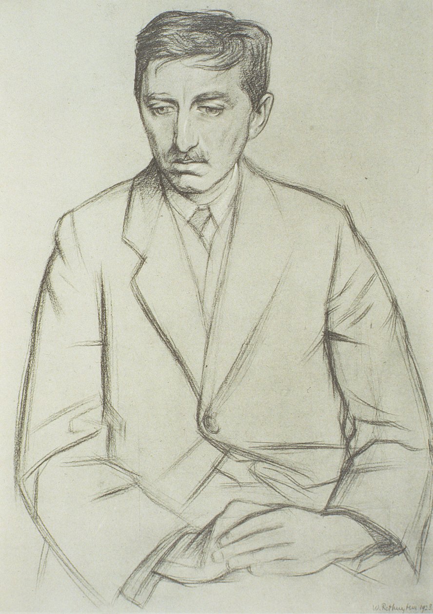 E.M. Forsterin muotokuva (1879-1970) tekijältä William Rothenstein
