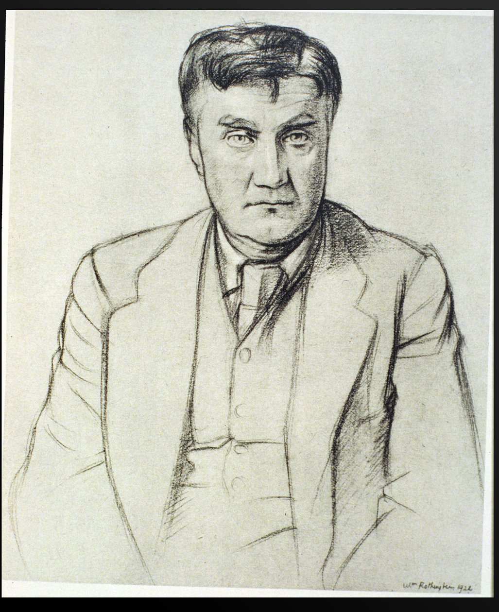 Ralph Vaughan Williamsin (1872-1958) muotokuva tekijältä William Rothenstein