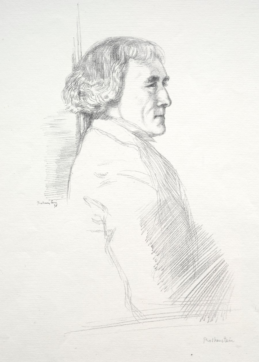 Sir Henry Irving, 1898. tekijältä William Rothenstein