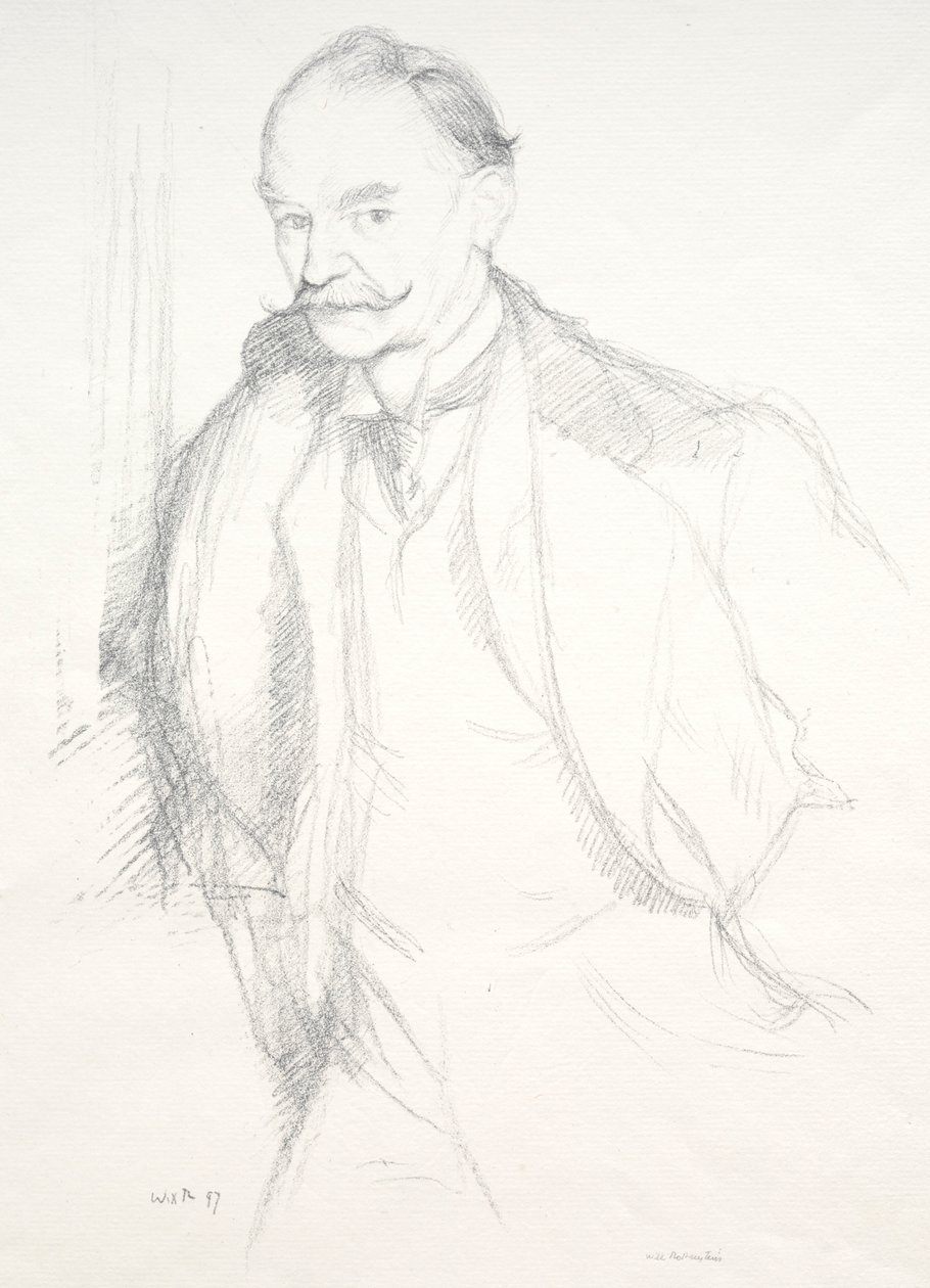 Thomas Hardy, 1897. tekijältä William Rothenstein