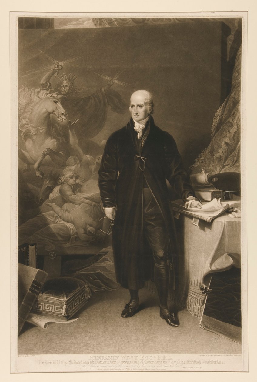 Benjamin West Esq. tekijältä William Say