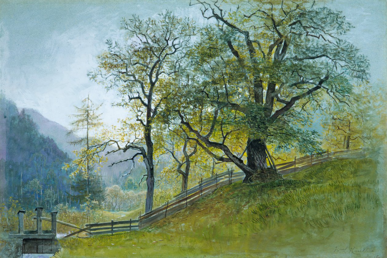 Vahrn Tirolissa lähellä Brixeniä. tekijältä William Stanley Haseltine