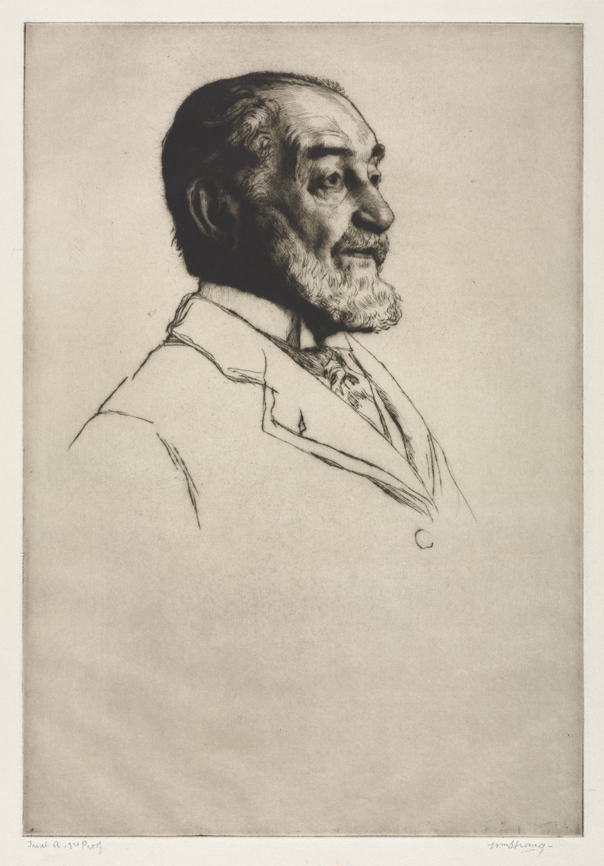 Frederick Harrison tekijältä William Strang
