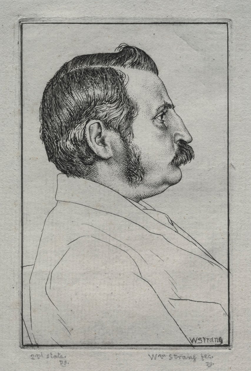 Henry Austin Dobson, nro 2, 1894. tekijältä William Strang