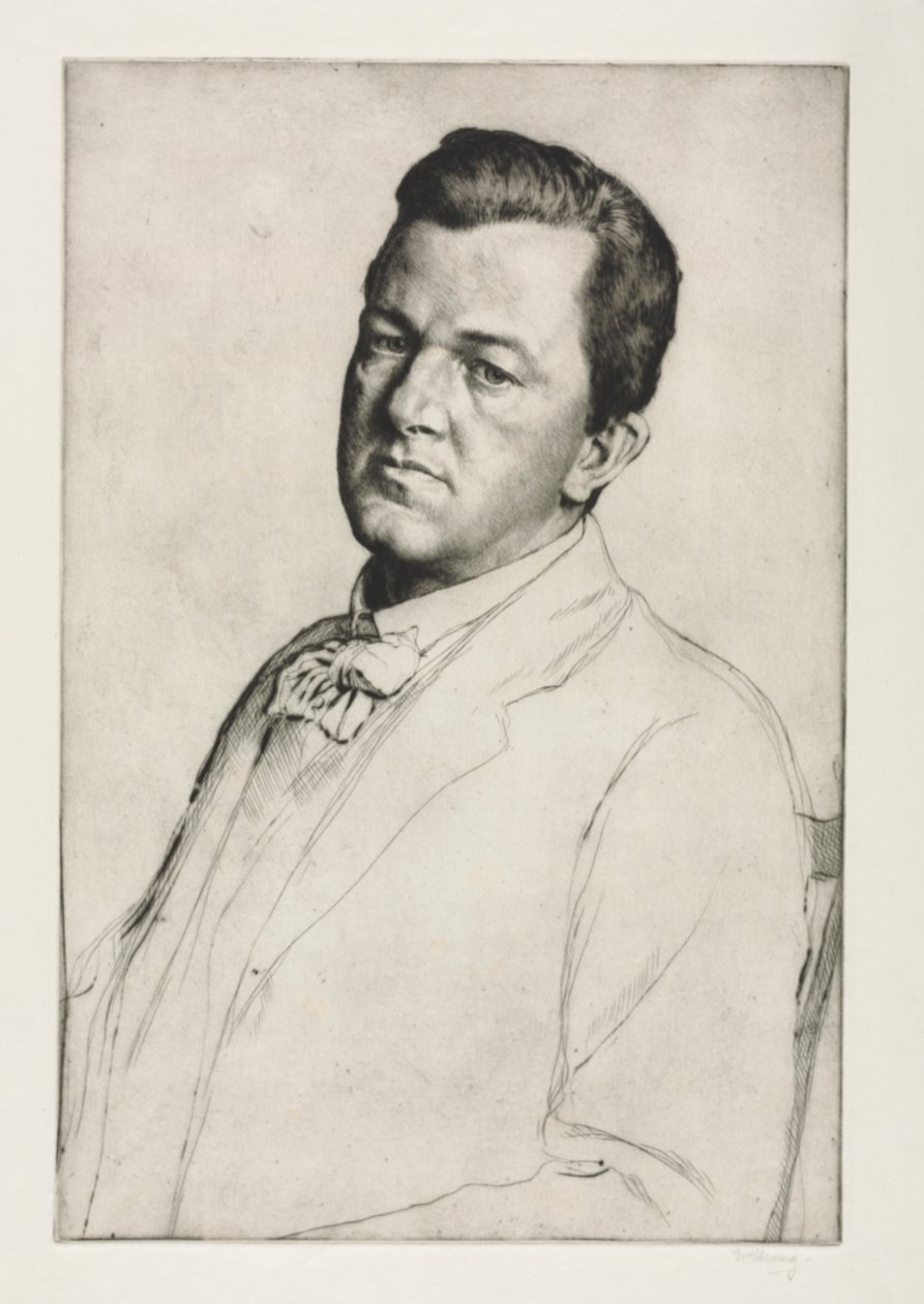 Sir Charles Holroyd, 1909. tekijältä William Strang