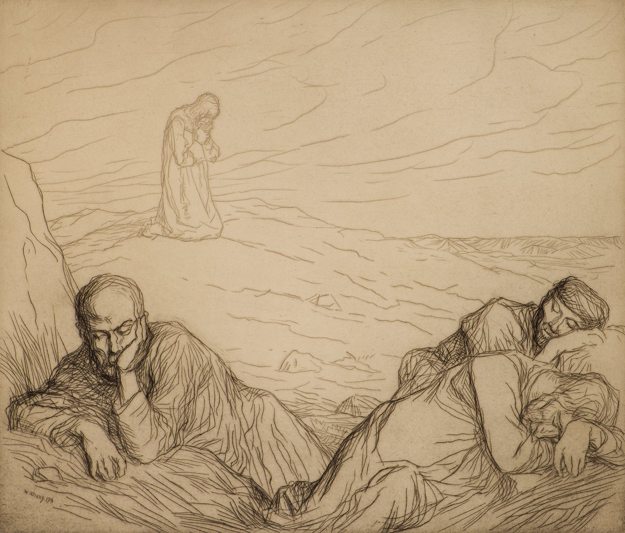 Agony in the Garden tekijältä William Strang