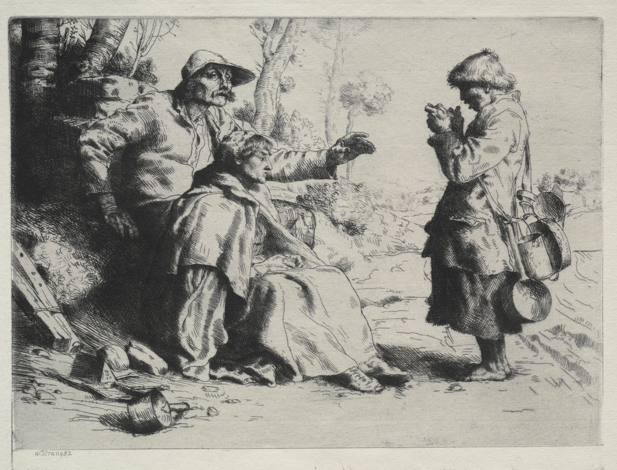 Tinkers, 1882. tekijältä William Strang