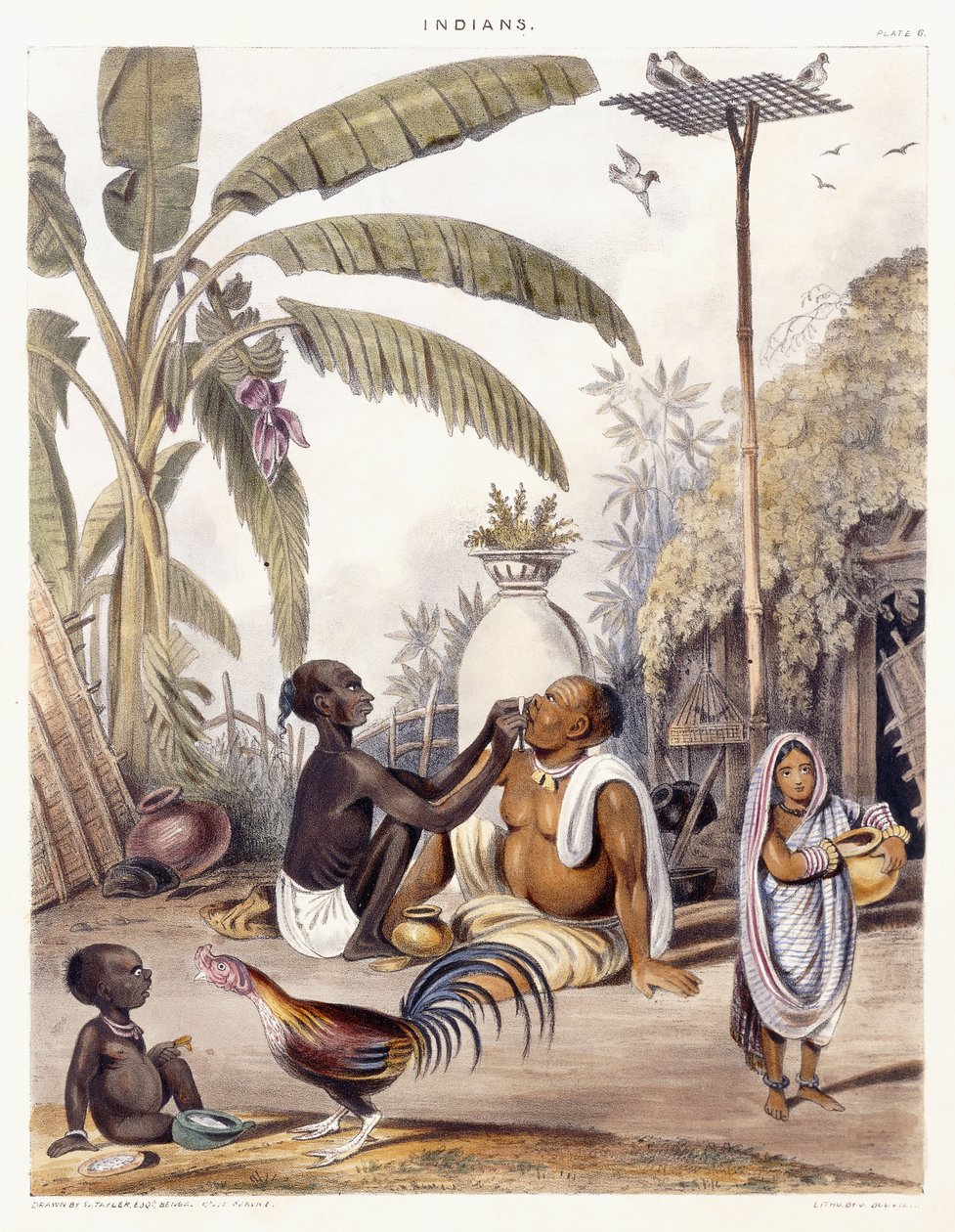 Kylän parturi, 1842 tekijältä William Tayler