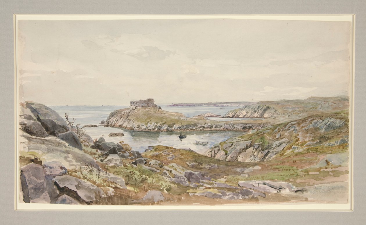 Fort Dumpling, Narragansett Bay tekijältä William Trost Richards