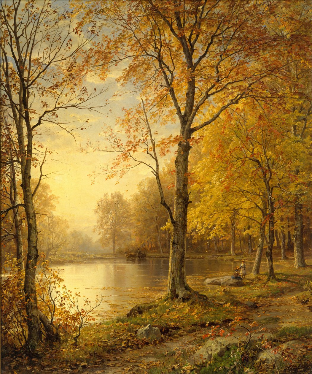 Intian kesä, 1875. tekijältä William Trost Richards