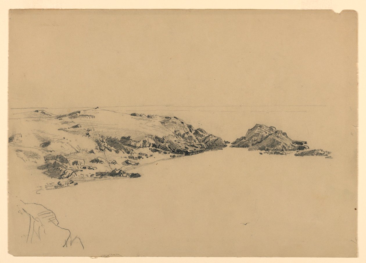 Tutkimus merenrannasta, Rhode Island tekijältä William Trost Richards