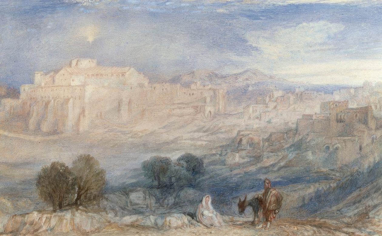 Betlehem – Lento Egyptiin tekijältä Joseph Mallord William Turner