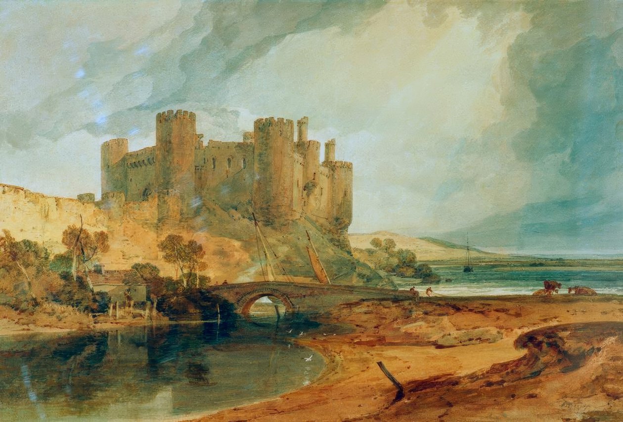 Conwayn linna tekijältä Joseph Mallord William Turner