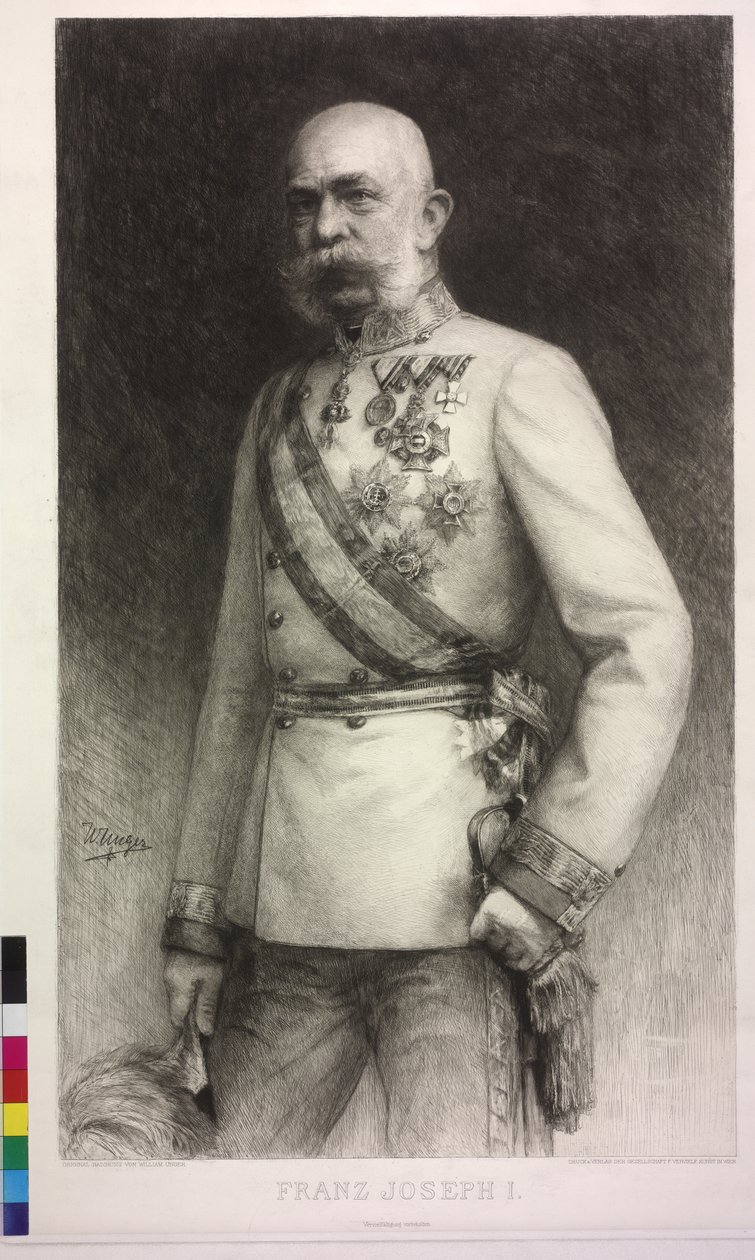 Itävallan keisari Franz Joseph I tekijältä William Unger