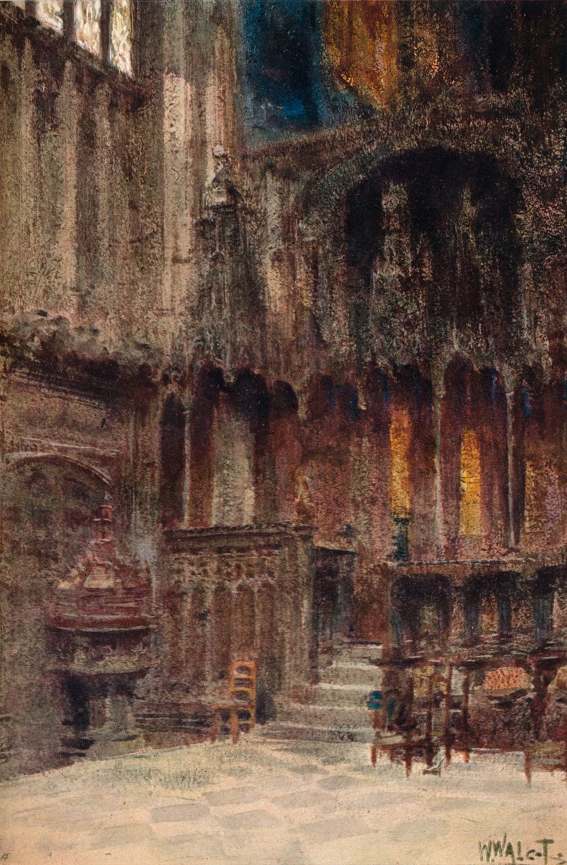 Henry VII:n kappeli, Westminster Abbey, 1907. tekijältä William Walcot