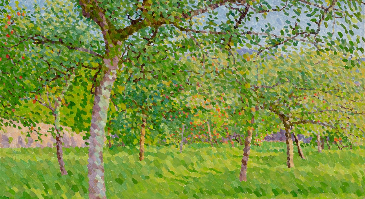 Orchard in Autumn, 2020 (öljy kankaalle) tekijältä William Wilkins