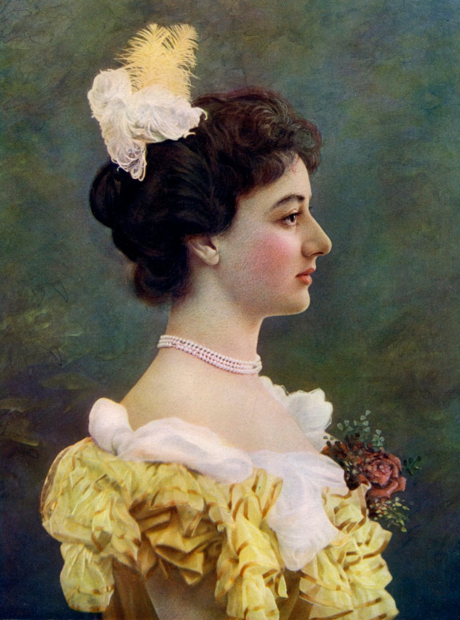 Maud Hoffman, näyttelijä, 1899-1900. tekijältä William and Daniel Downey