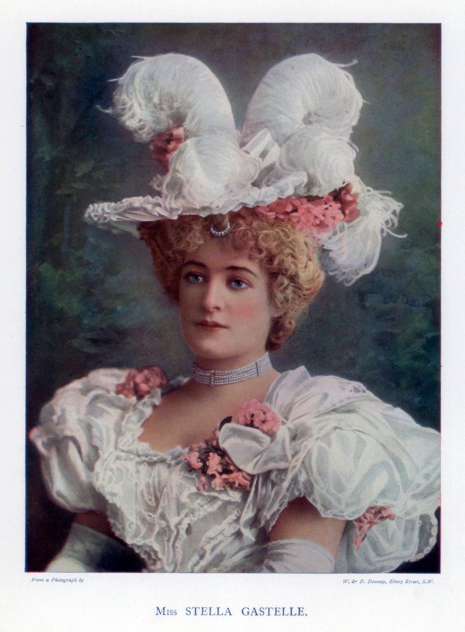 Stella Gastelle, näyttelijä, 1901. tekijältä William and Daniel Downey