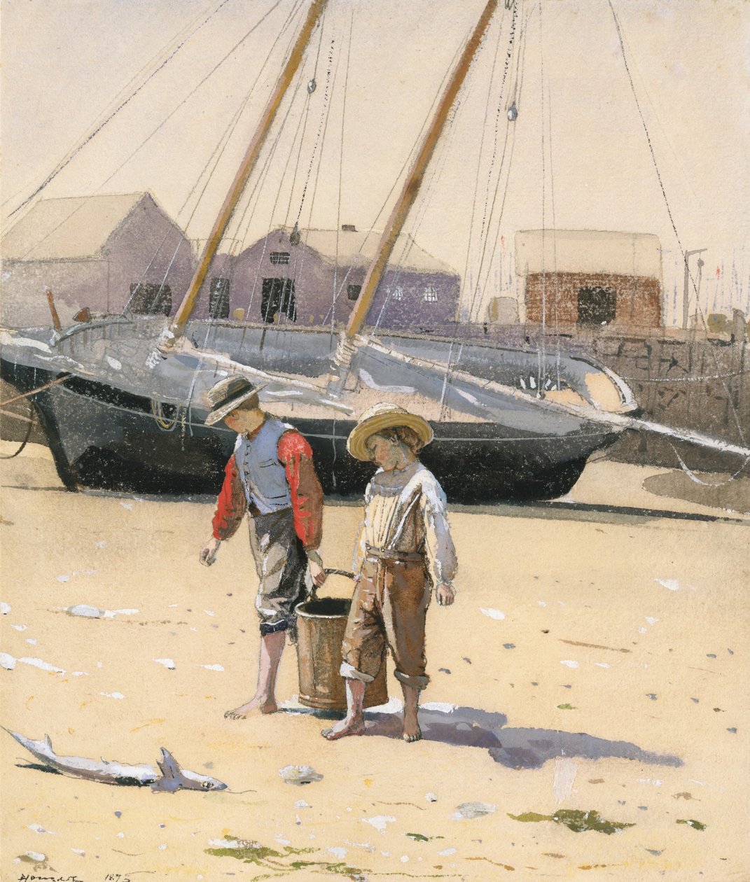 Kori simpukoita tekijältä Winslow Homer